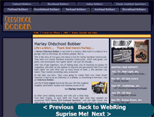 Tablet Screenshot of harley-oldschool-bobber.com